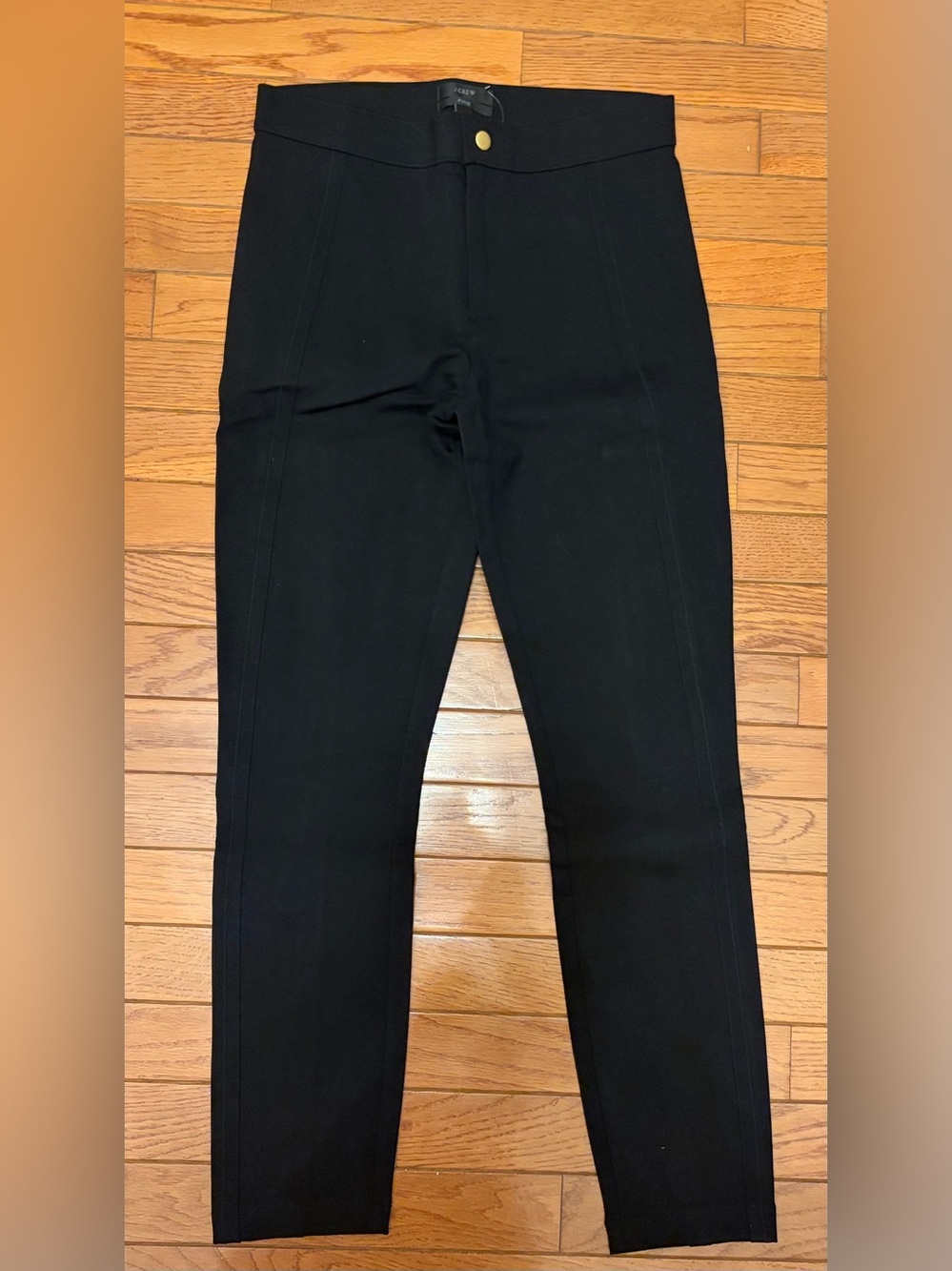 J. Crew Pixie Ponte Pants Black 4S